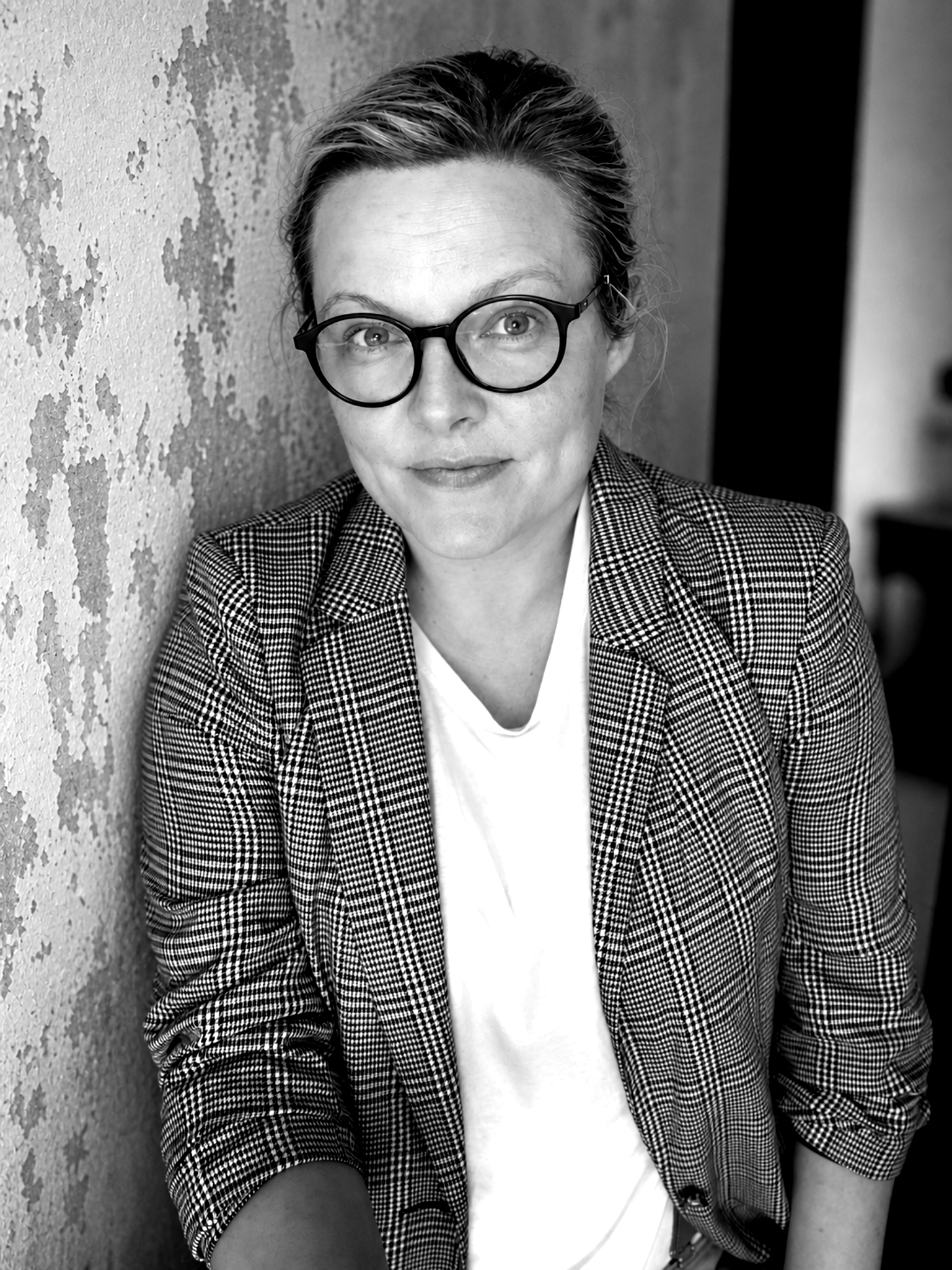 Portrait of Czech writer Eva Franková.